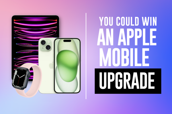 You Could Win an Apple Mobile Upgrade