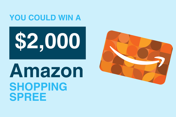 You Could Win a $2,000 Amazon Shopping Spree