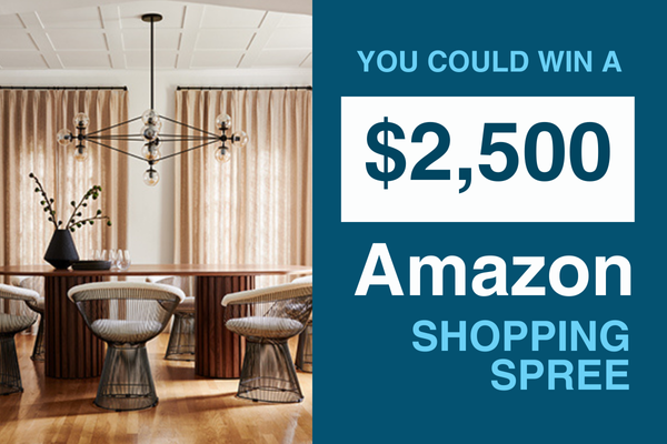 You Could Win a $2,500 Amazon Shopping Spree