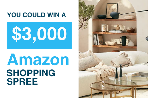 You Could Win a $3,000 Amazon Shopping Spree