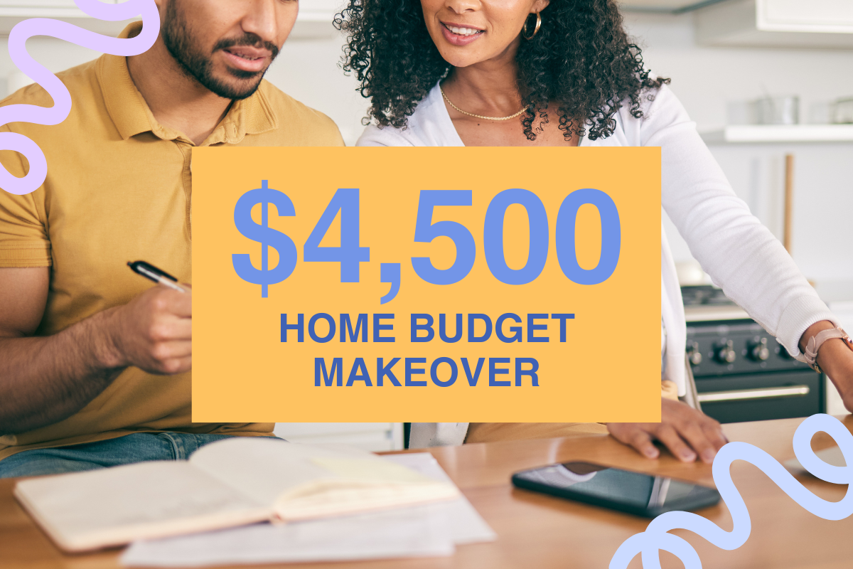 4500 dollar home budget makeover