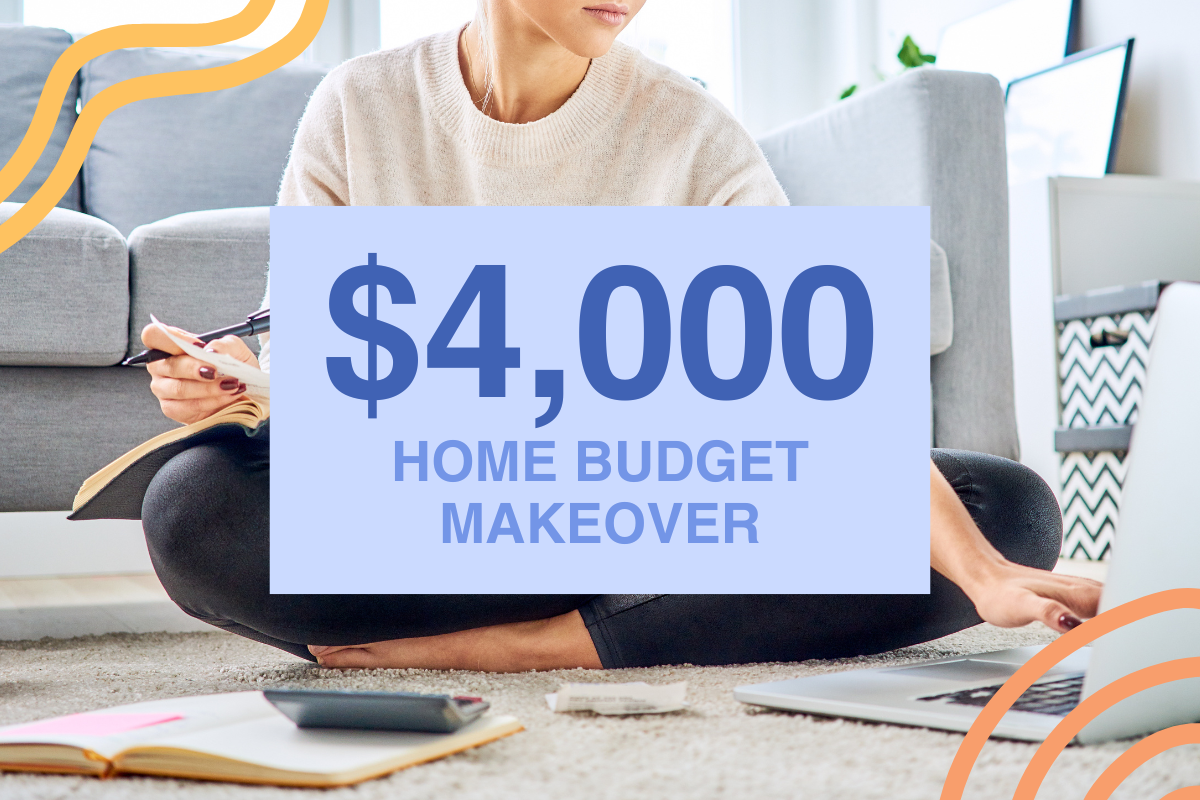 4000 dollar home budget makeover