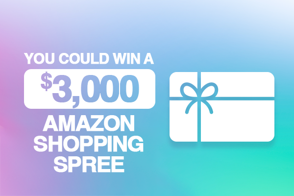 You Could Win A $3,000 Amazon Shopping Spree
