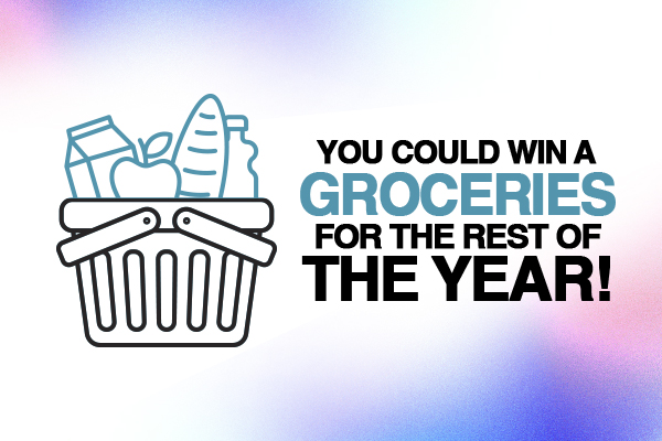 You Could Win Groceries For The Rest of the Year