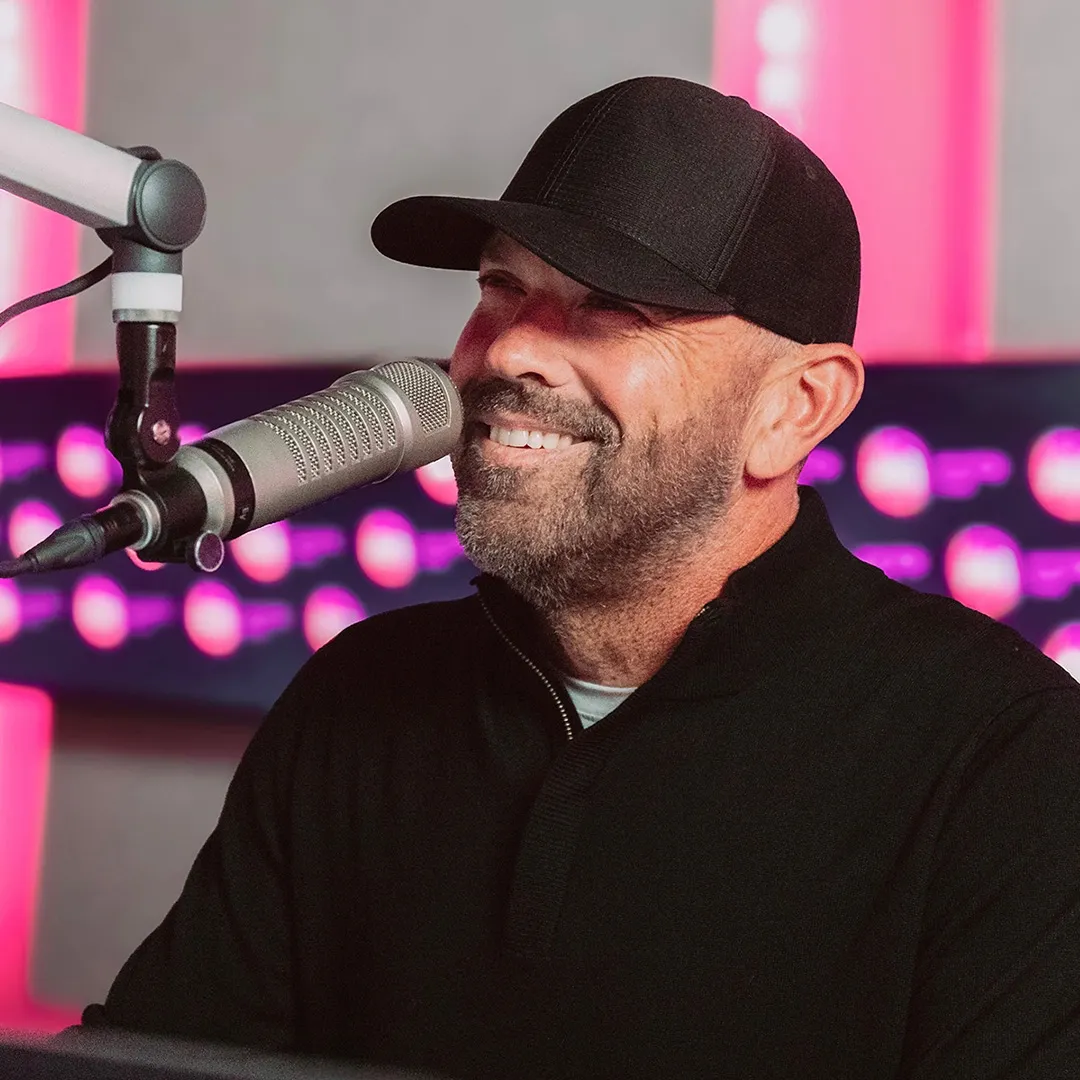 on-air fundraiser with crowd