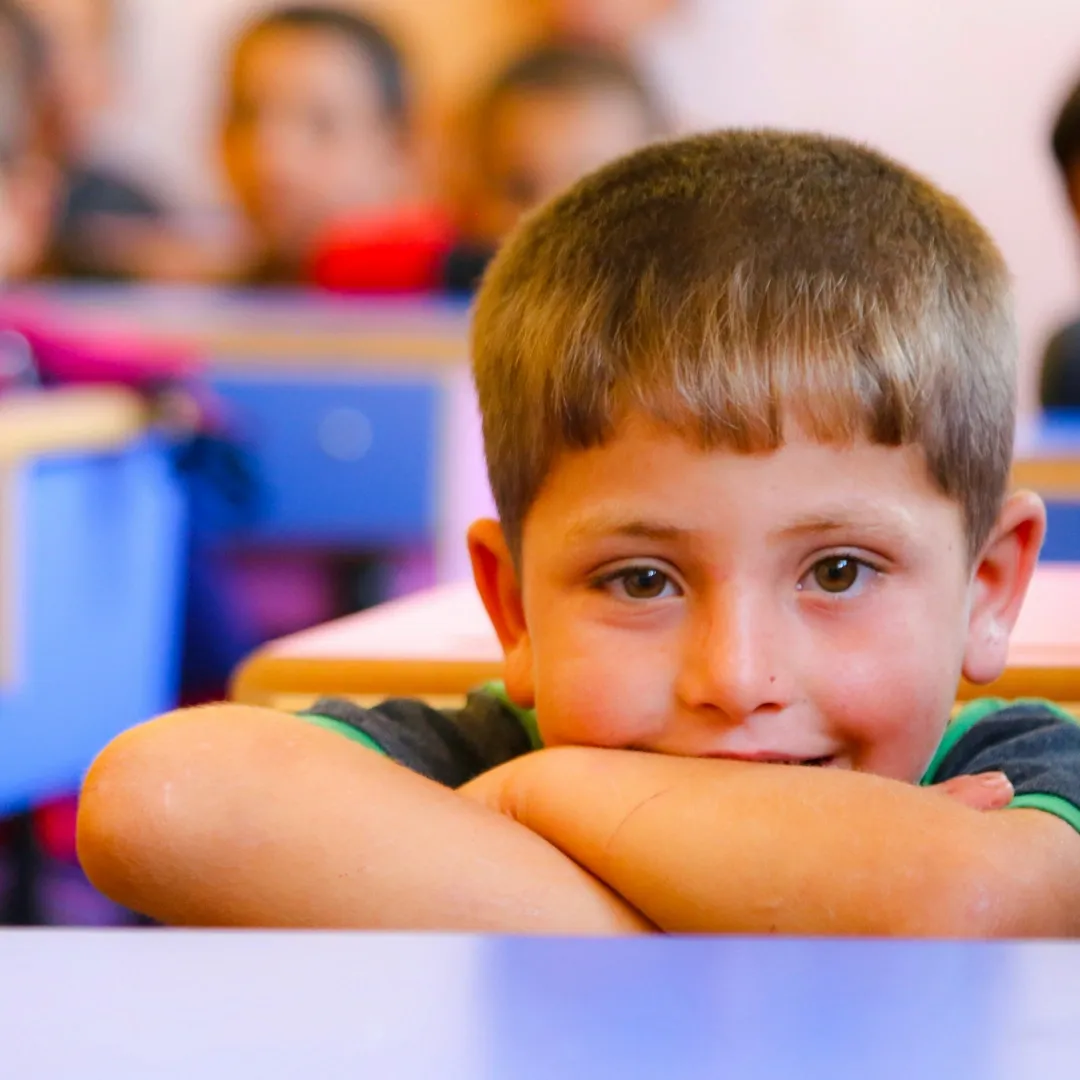 children with family